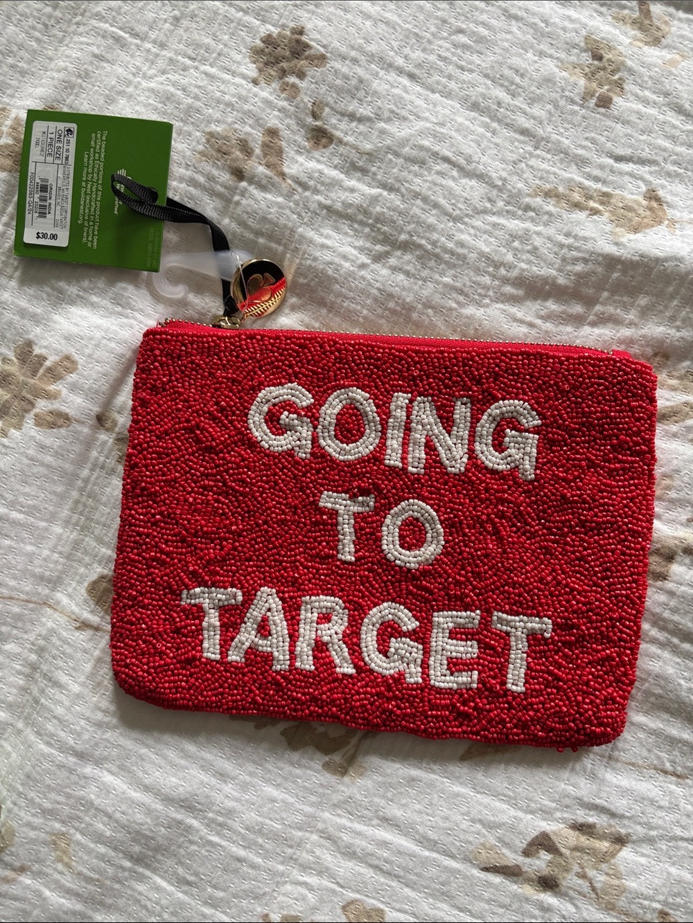 Kate Spade x Target Beaded clutch
